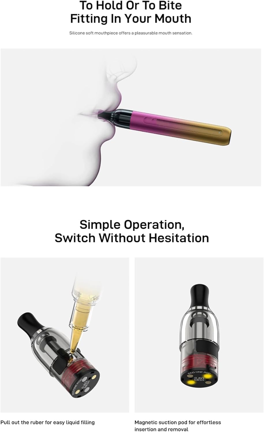 Vaporesso Eco one Vape Kit.