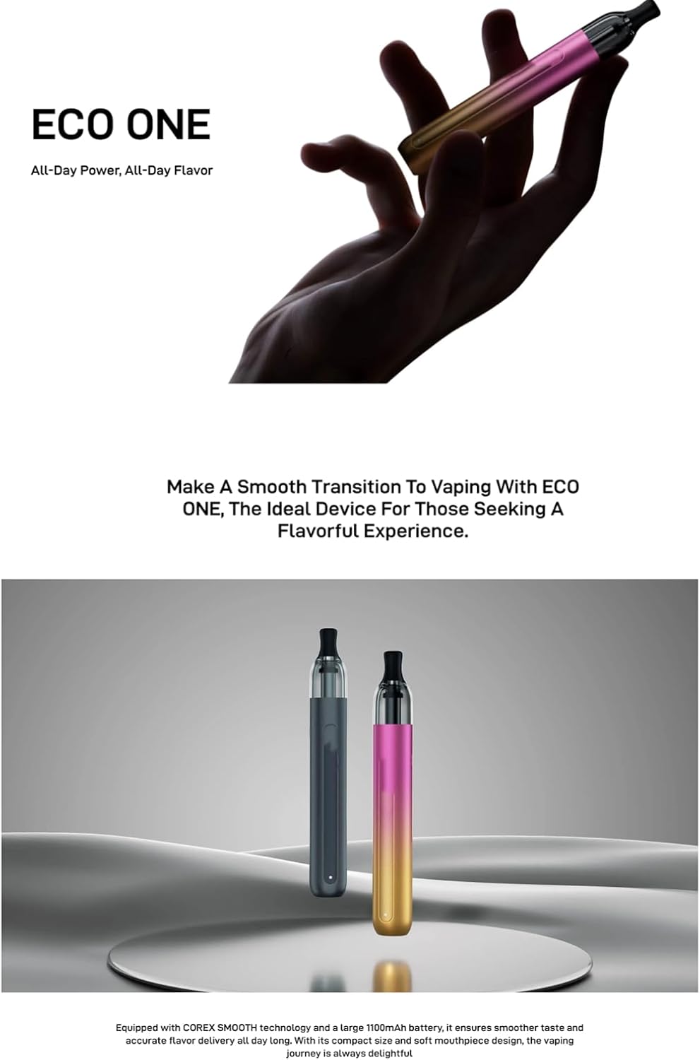 Vaporesso Eco one Vape Kit.