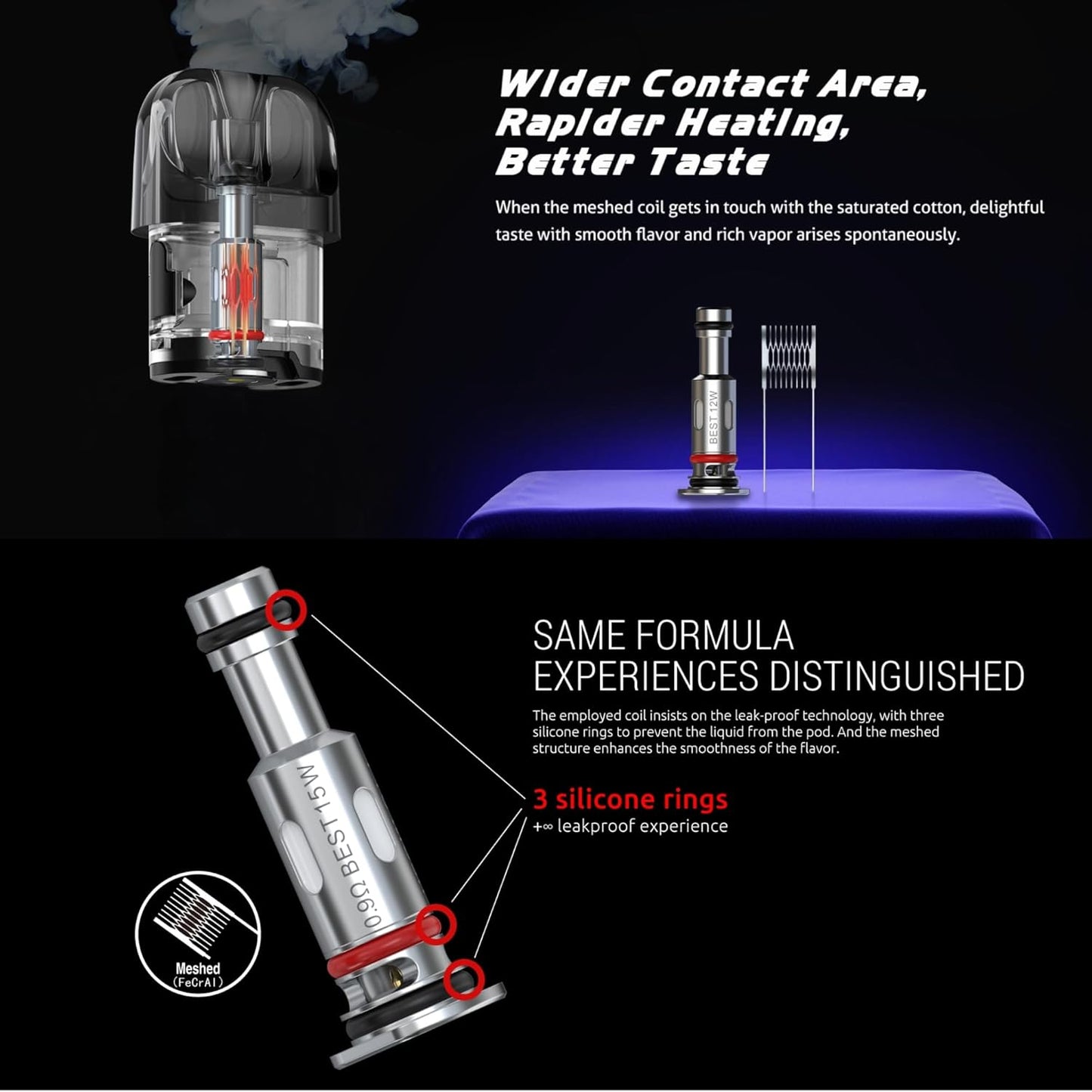 Smok - LP1 Coils 0.8 ohm (5 Pack)