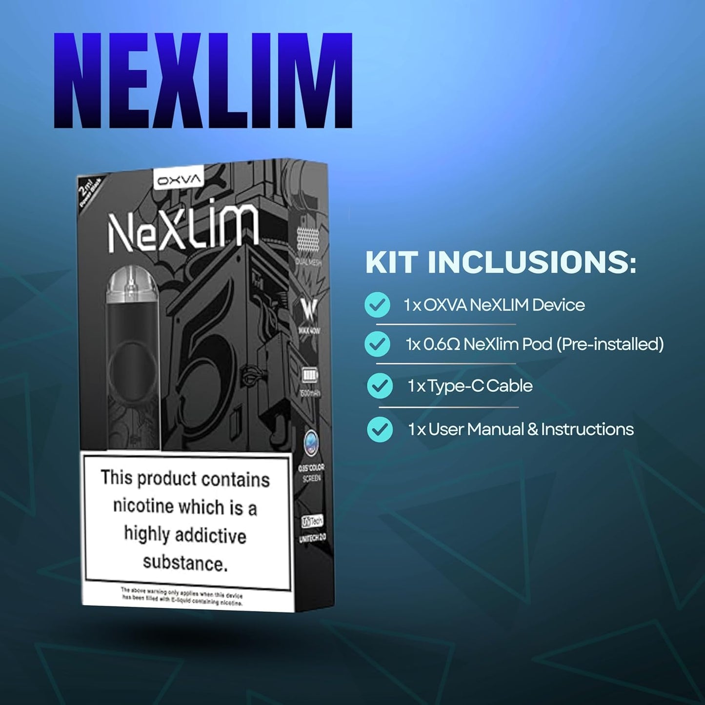OXVA NEXLIM POD KIT