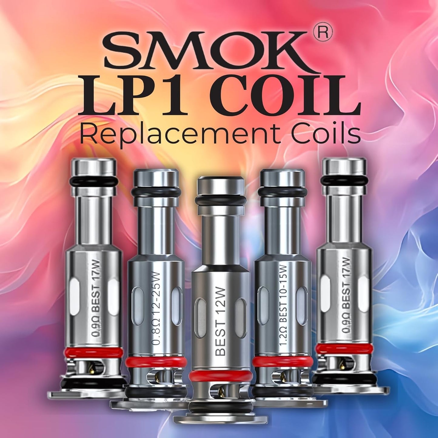 Smok - LP1 Coils 0.8 ohm (5 Pack)