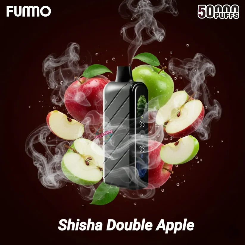 Fumo Nova 50,000 Puffs Double Apple 20MG Disposable Vape in Uganda.