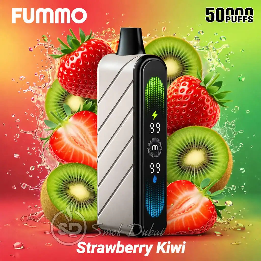 Fumo Nova 50,000 Puffs Strawberry Kiwi 20MG Disposable Vape in Uganda.