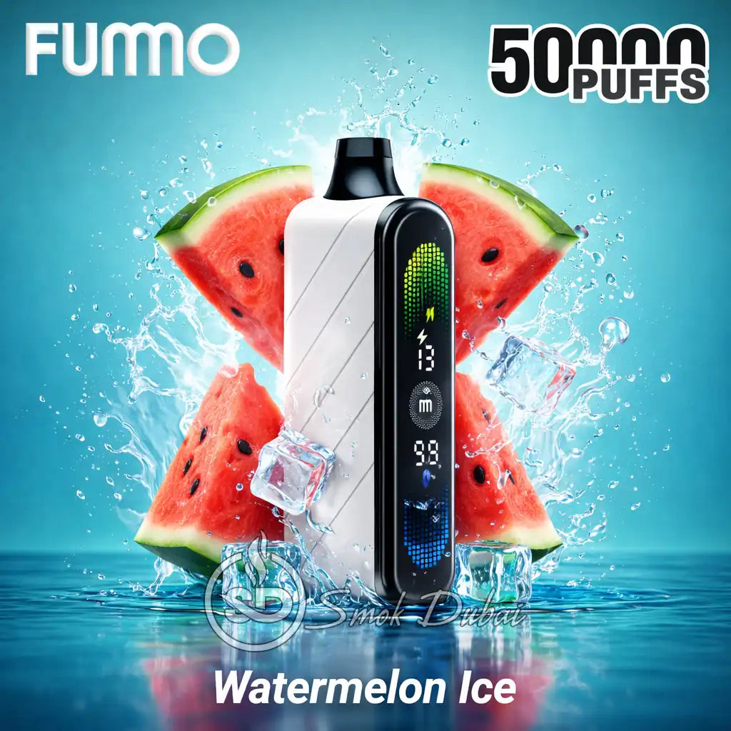 Fumo Nova 50,000 Puffs Watermelon ice 20MG Disposable Vape in Uganda.