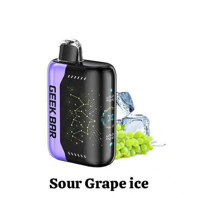 GEEK BAR PULSE X 25000 Sour Grape ice vape shop in Uganda