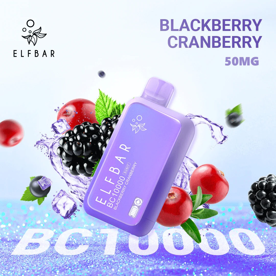 Elf Bar BC 10000 Blackberry cranberry disposable vape