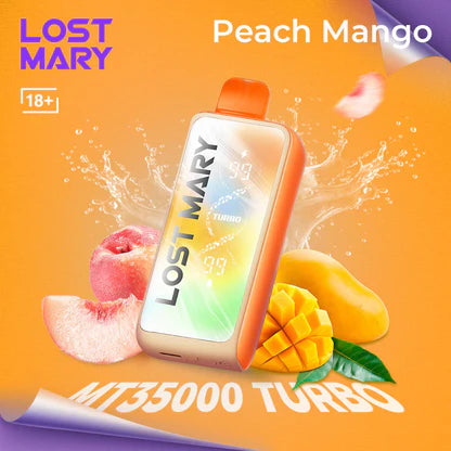 Lost Mary Peach Mango MT 35000 Puffs 20mg.