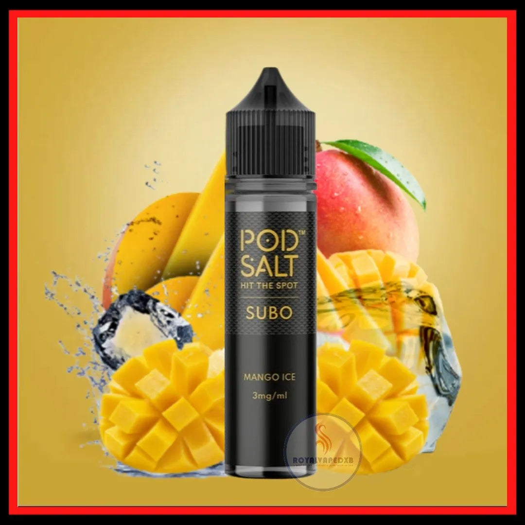 Pod Salt Mango Ice E-liquid 3mg-/60ml In Kampala.