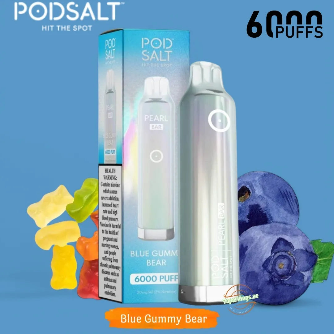 Pod Salt Pearl Bar 6000 Puffs 20mg Disposable Vape In Uganda