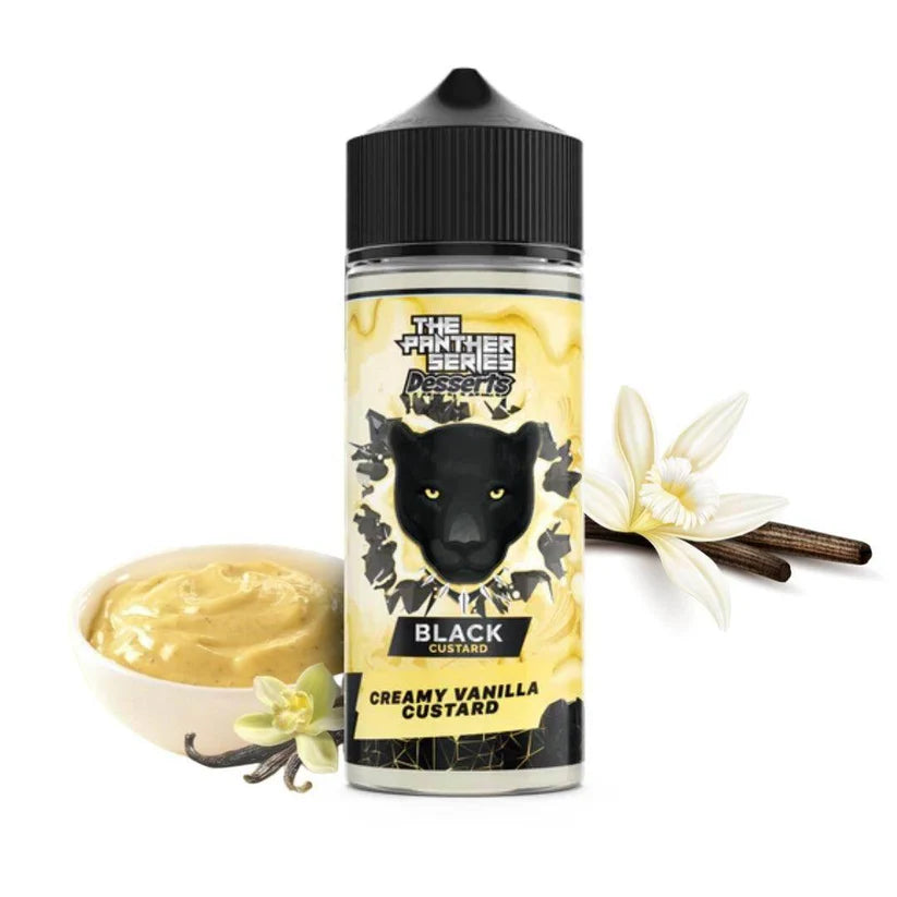The Panther Series Creamy Vanilla Custard 3mg/- 120ml E- Juice