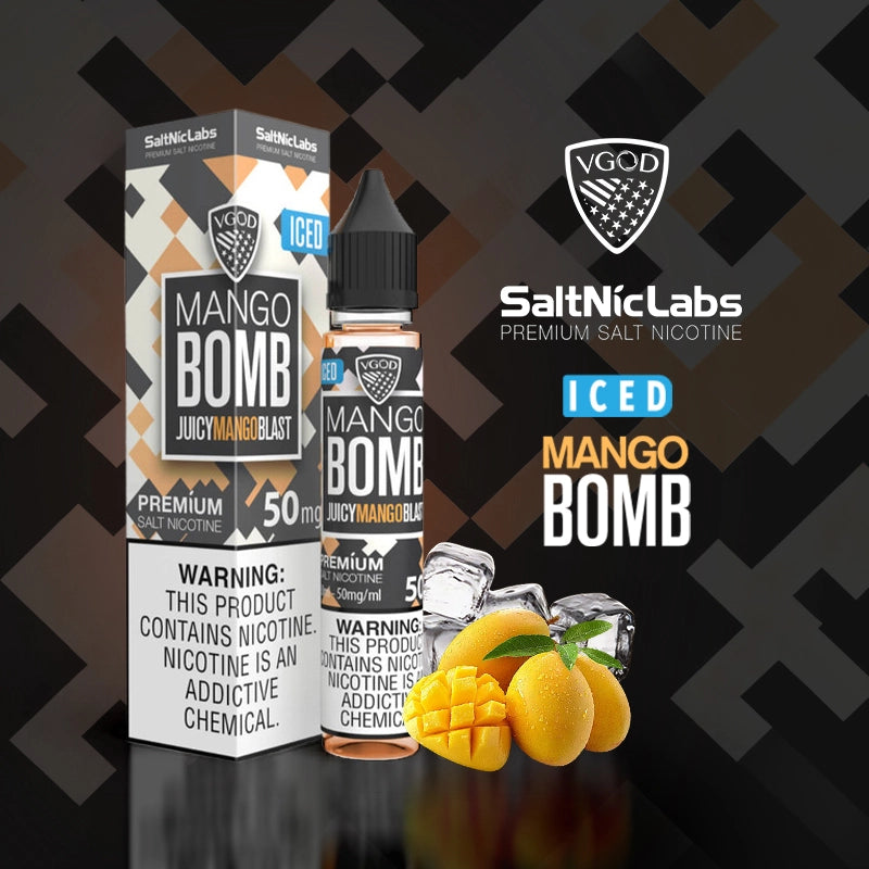 VGOD Iced Mango Bomb 50mg/ 30ml– Salt Nic