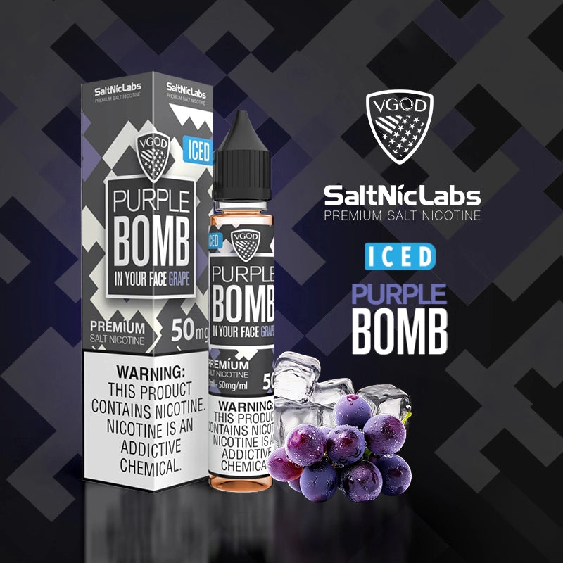 VGOD Iced Purple Bomb – Salt Nic