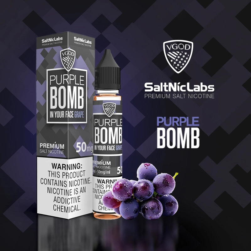 VGOD Purple Bomb 50mg/30ml – Salt Nic