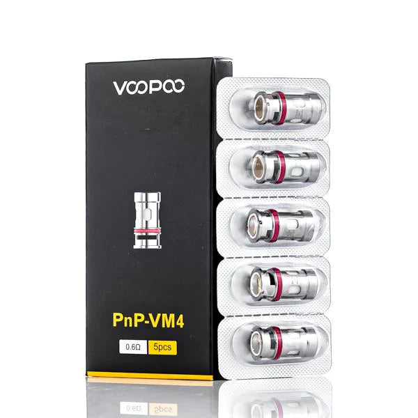 Voopoo PnP VM4 Replacement Coil - VM4 | 0.6ohm (Pack of 5)