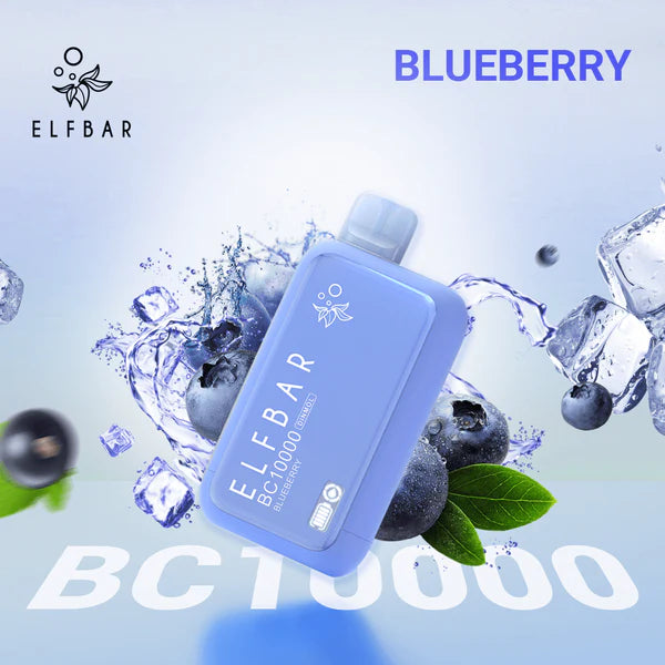ELFBAR Disposable Vape BC10000 Blueberry Ice Vape