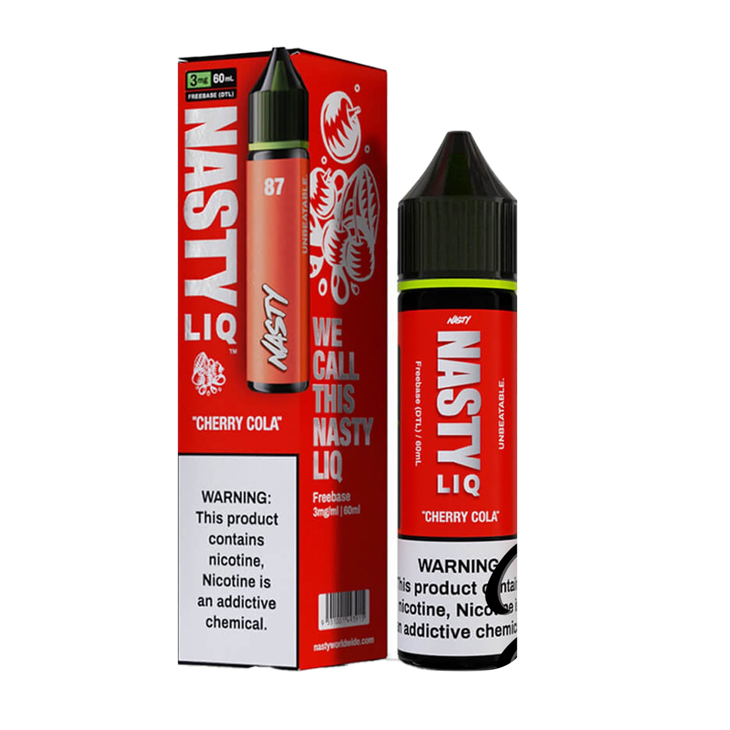 Nasty Liq Cherry Cola 3mg/ml-60ml.