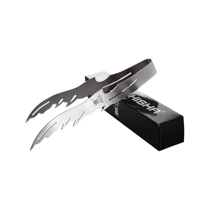 Chinese Shisha Steel Tongs with Box HA-142