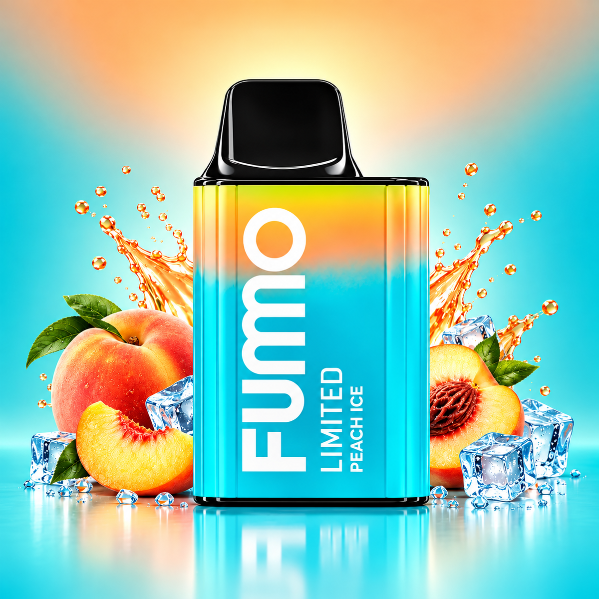 Fumo King Peach Ice 6000 Best disposable vapes in Uganda.