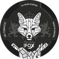 White Fox Black Slim 12.4mg Snus in Uganda
