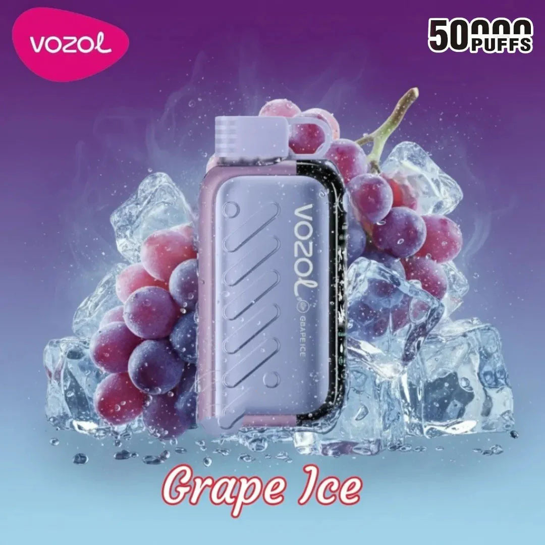Vozol Gear Grape Ice 50000 Puffs.
