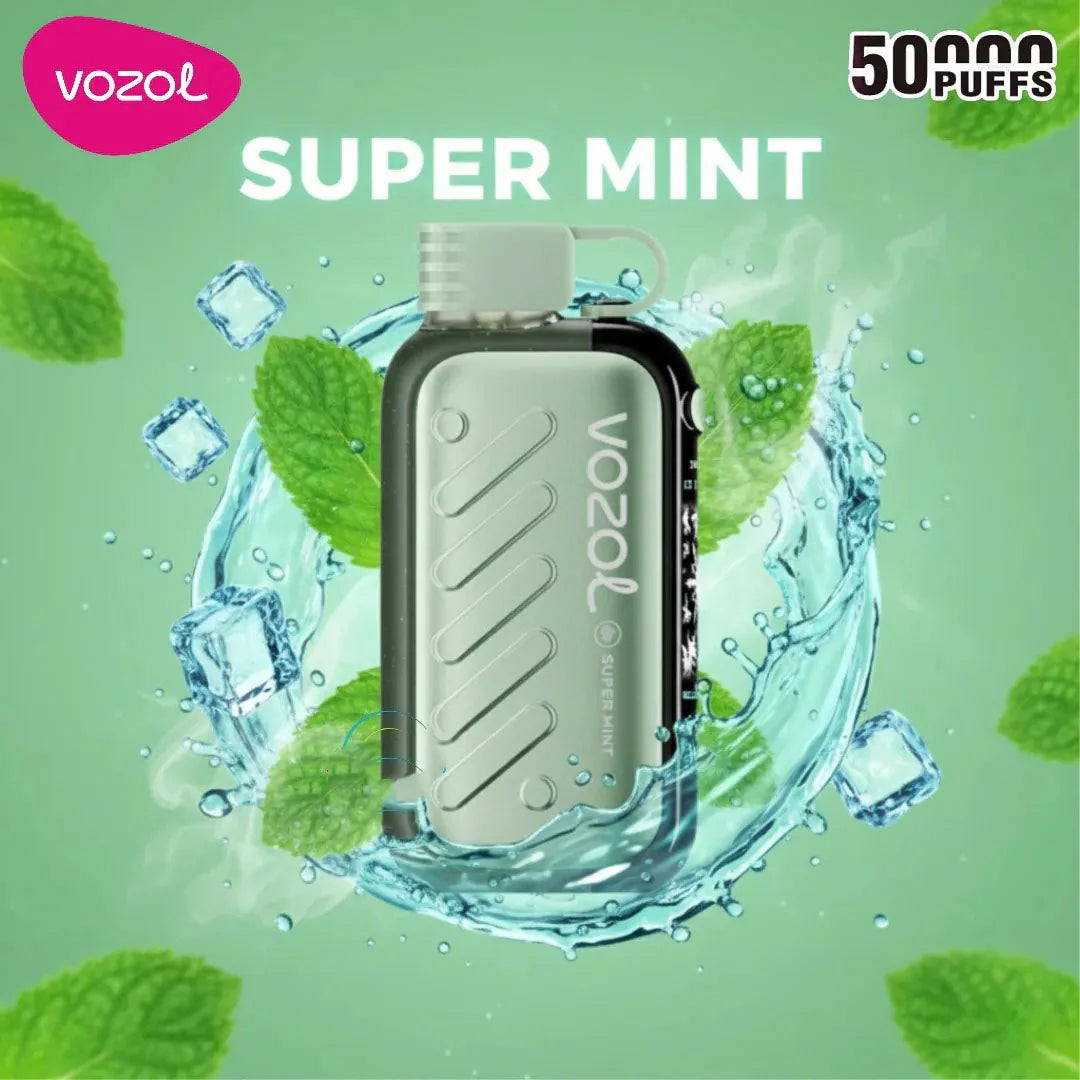 Vozol Gear Super Mint 50000 Puffs.