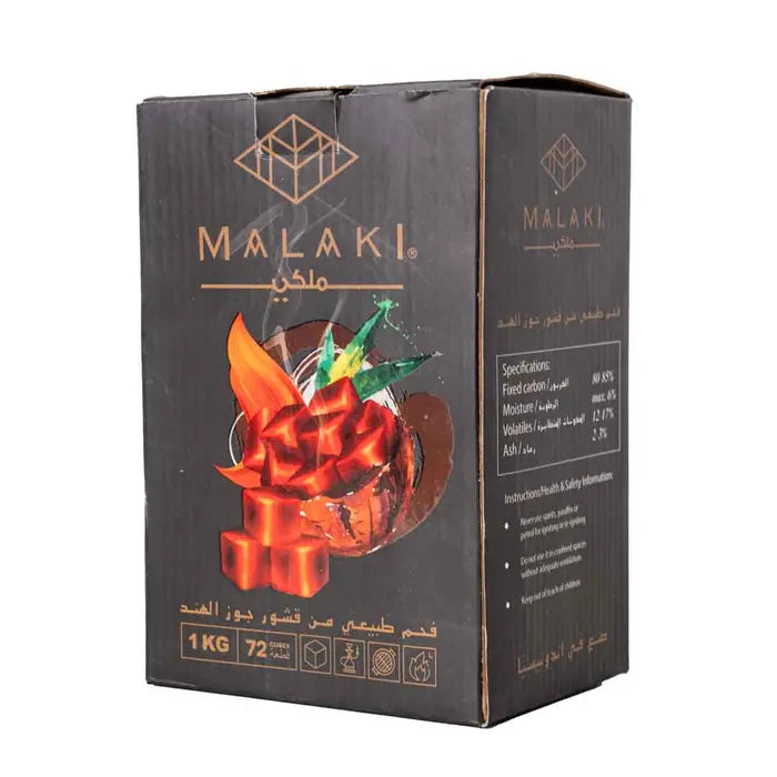 Malaki Coconut Charcoal 1kg-72Pcs