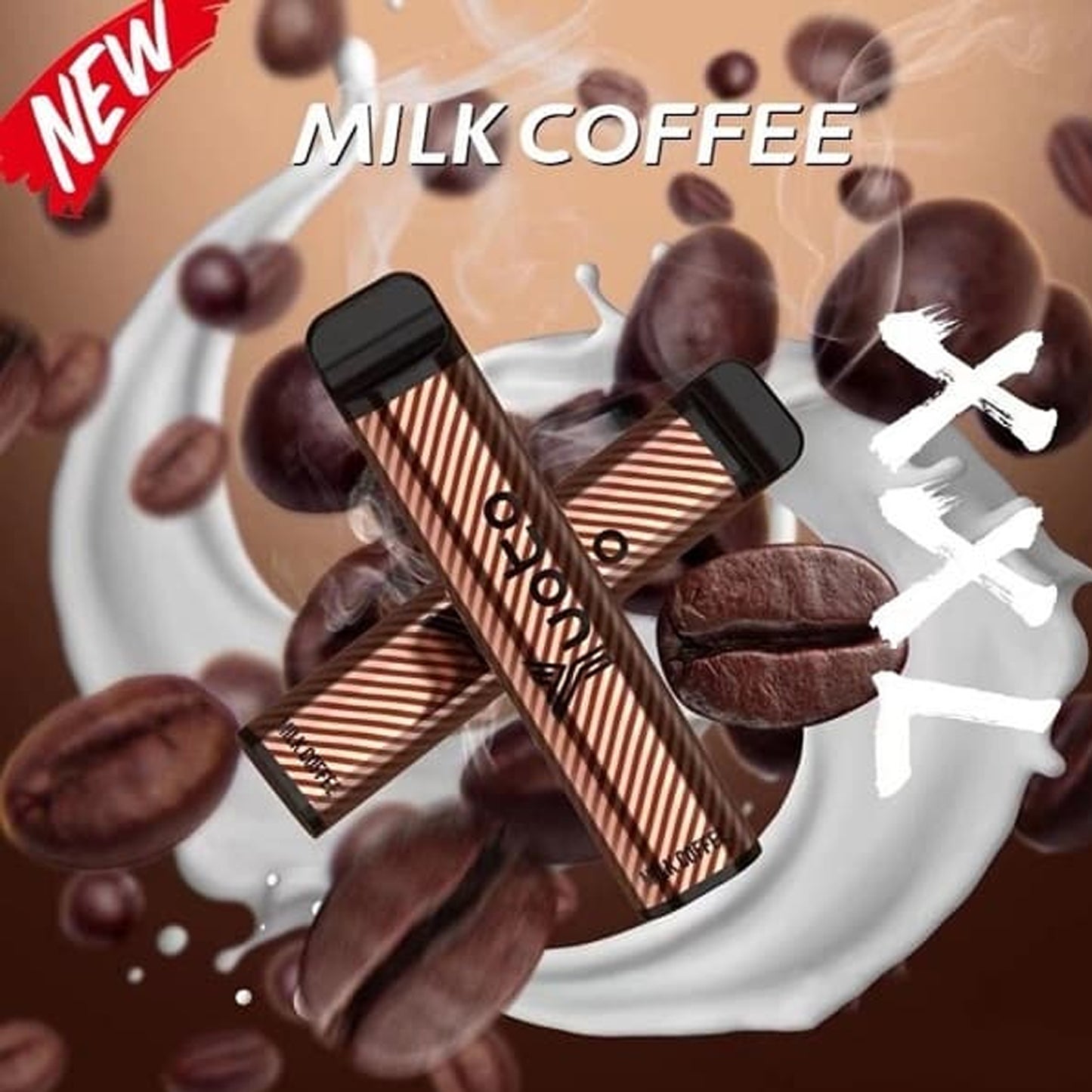 Yuoto Milk Coffee 2500 puffs