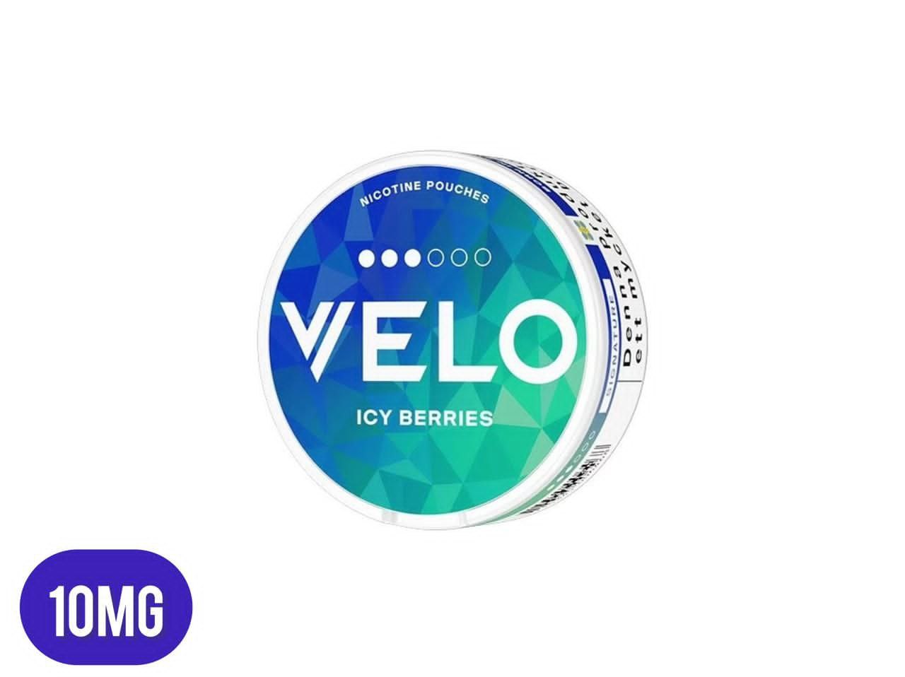 Velo ICY BERRIES 10mg velo nicotine pouches in Uganda