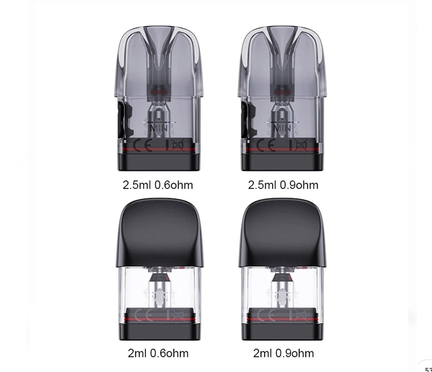 Uwell Caliburn G3 Replacement Pods - 4 Pack