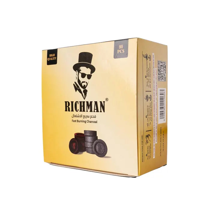 Richman Charcoal Black Fast Burn