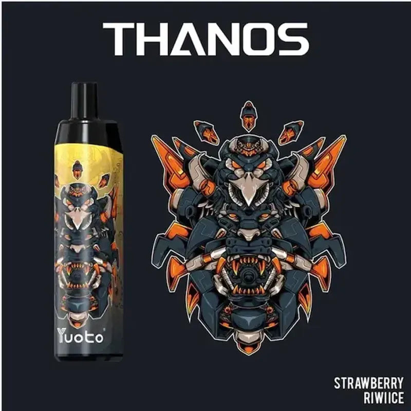 vape shop kampala Thanos Strawberry Kiwi ice 5000 puffs.