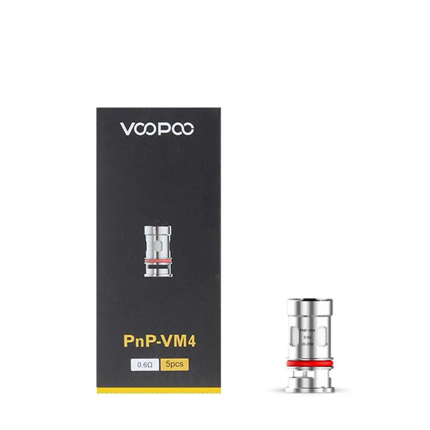 Voopoo PnP VM4 Replacement Coil - VM4 | 0.6ohm (Pack of 5)