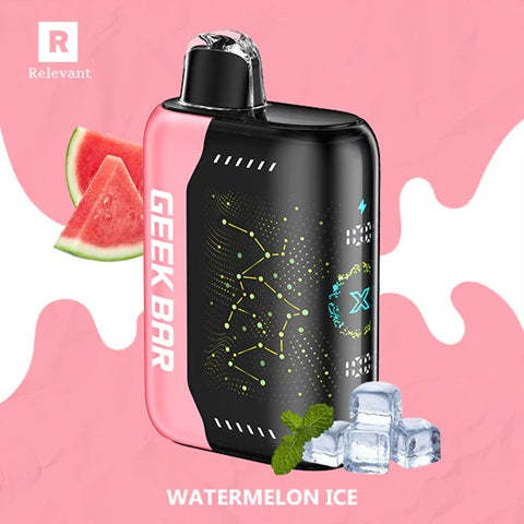 geek bar x watermelon ice GEEK BAR PULSE X 25000 Puffs Watermelon ice Disposable Vape – Vape Monkey Uganda