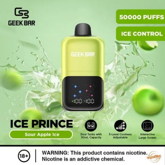 Geek bar Sour Apple ice 50000 puffs