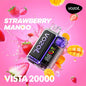 Vozol Vista 20000 Puffs Strawberry Mango 50mg Disposable Vape.