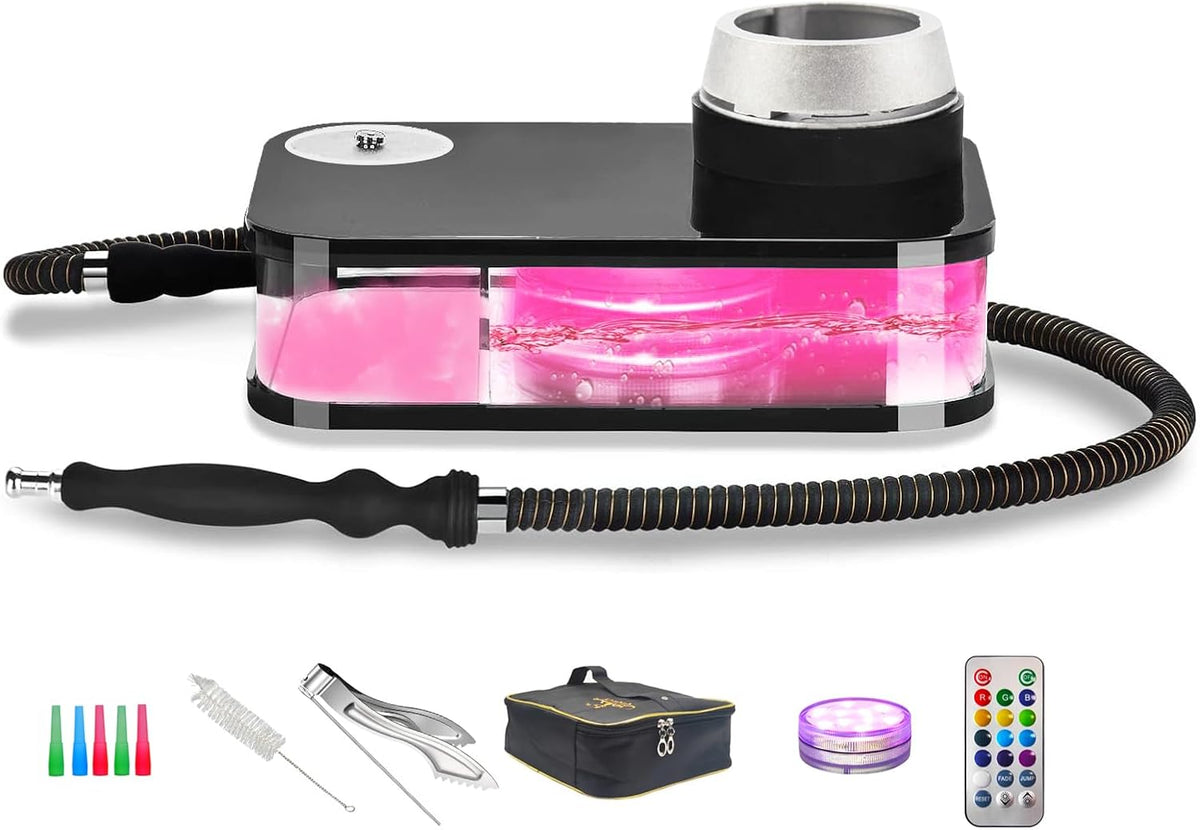 Portable Hookah Set for Travel, Portable Shisha.