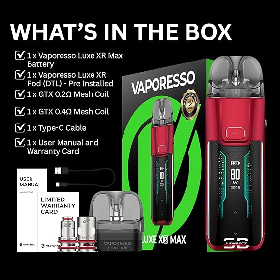 Vaporesso LUXE XR Max Vape Kit