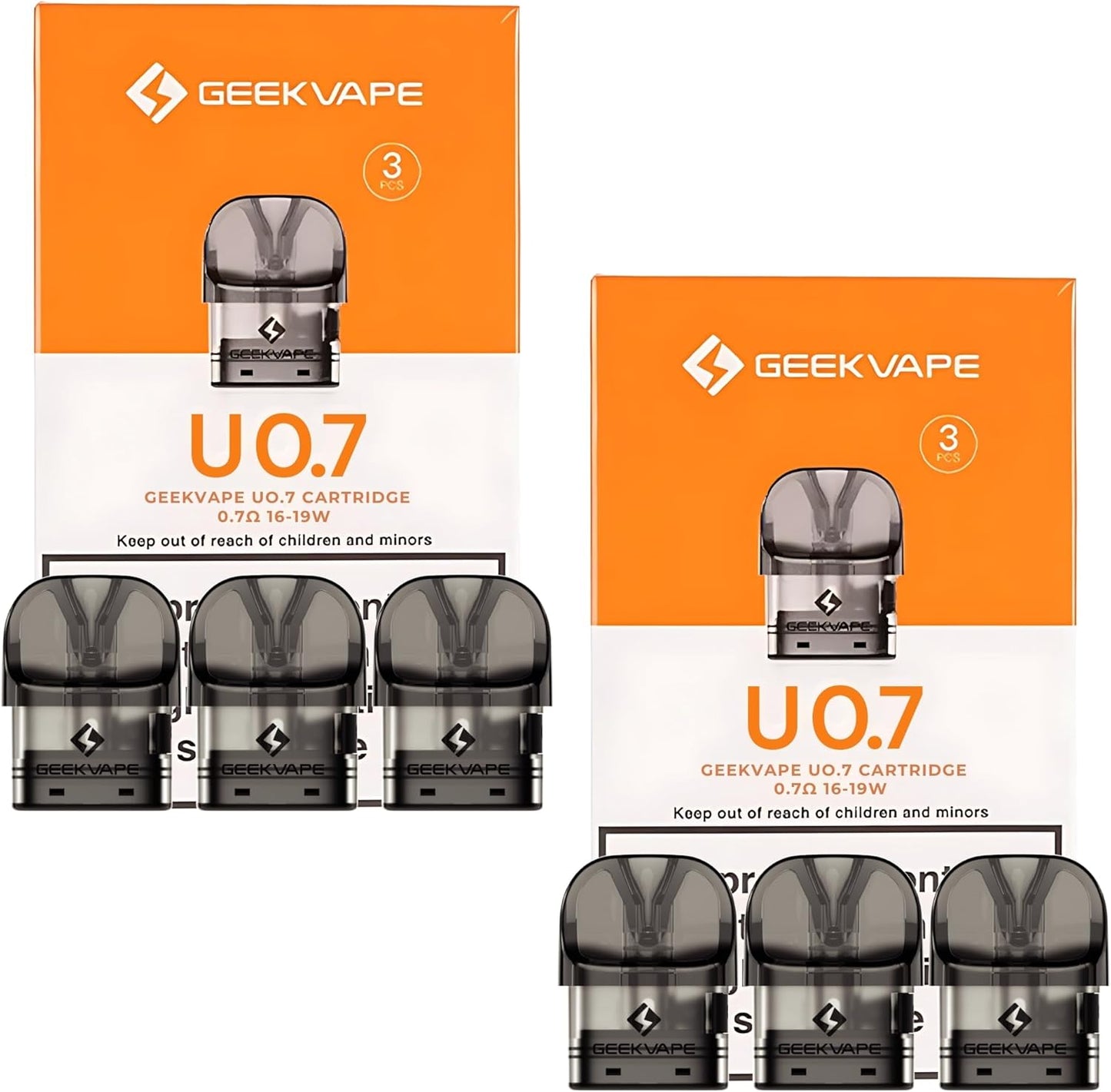 Geekvape U 0.7 Pod Cartridge 3pcs/pack
