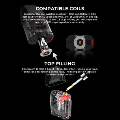 UWELL - Caliburn G2/GK2 Replacement Pod Cartridge