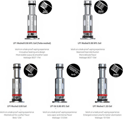 Smok - LP1 Coils 0.8 ohm  (5 Pack)