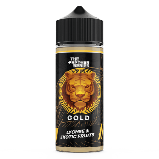 DR.VAPES-THE PANTHER SERIES-GOLD LYCHEE AND EXOTIC FRUITS-3mg / 120ML