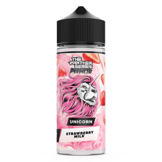 The Panther Desserts Series Unicorn Strawberry Milk 3mg/120ml E-Juice