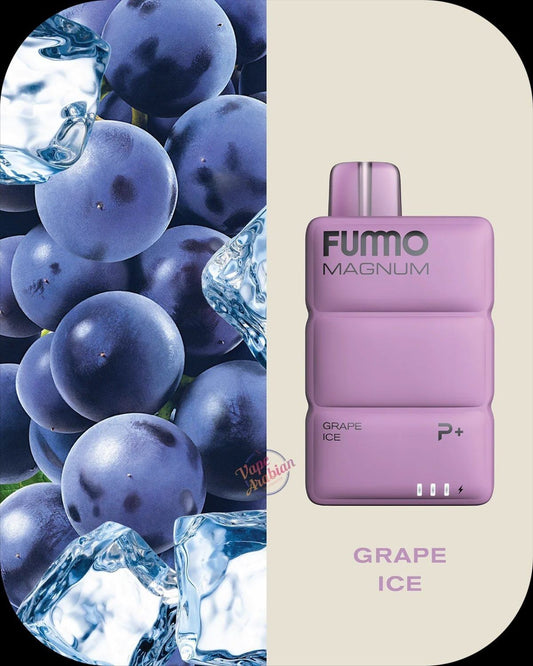 FUMMO Magnum Grape Ice 8000 Puffs Disposable In UGANDA