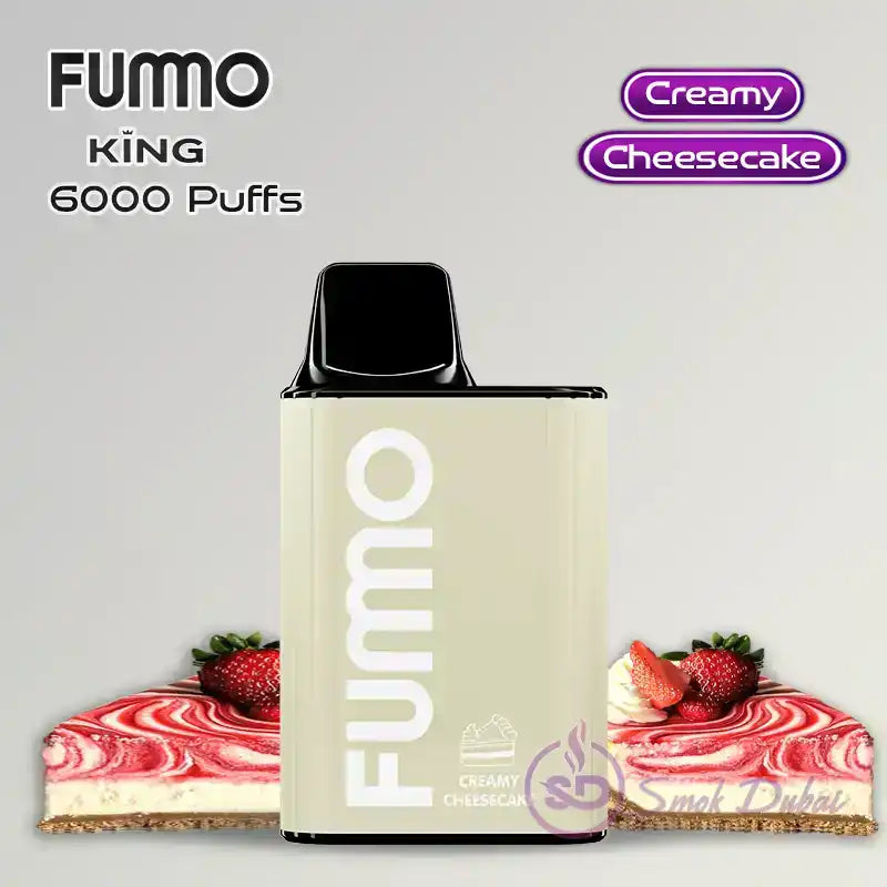 Fumo King 6000 Creamy cheese cake Best disposable vapes in Uganda