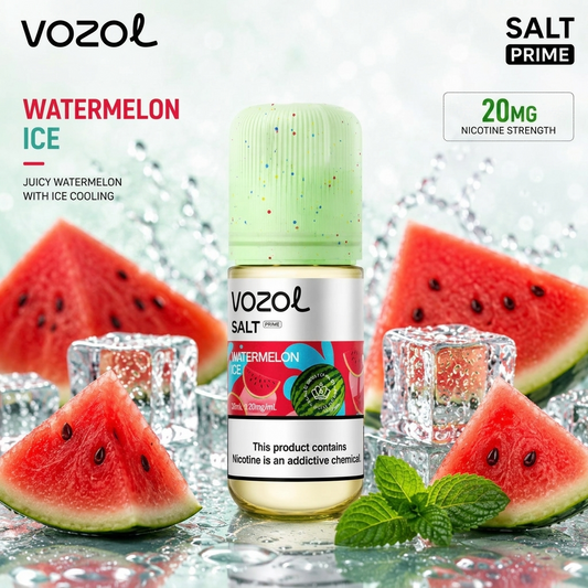 Vozol Salt Prime Watermelon Ice 20mg/-30ml Vape Juice