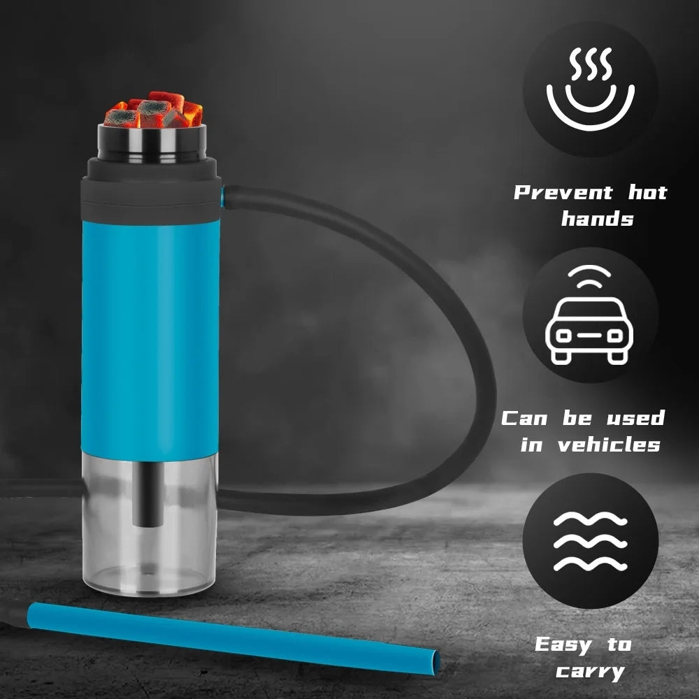 Mini Narguil Favorable Car Trip Mix Color Shisha Hookah