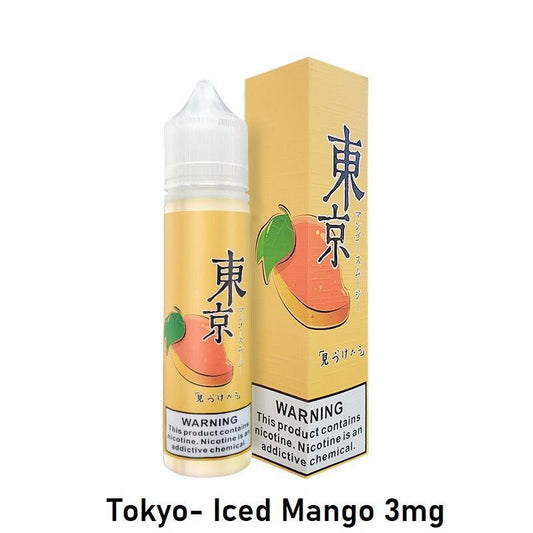 TOKYO ICED MANGO 3mg E-Liquid 60ML IN UGANDA