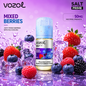 Vozol salt prime 50‍mg Mixed Berries 30ml vape juice.