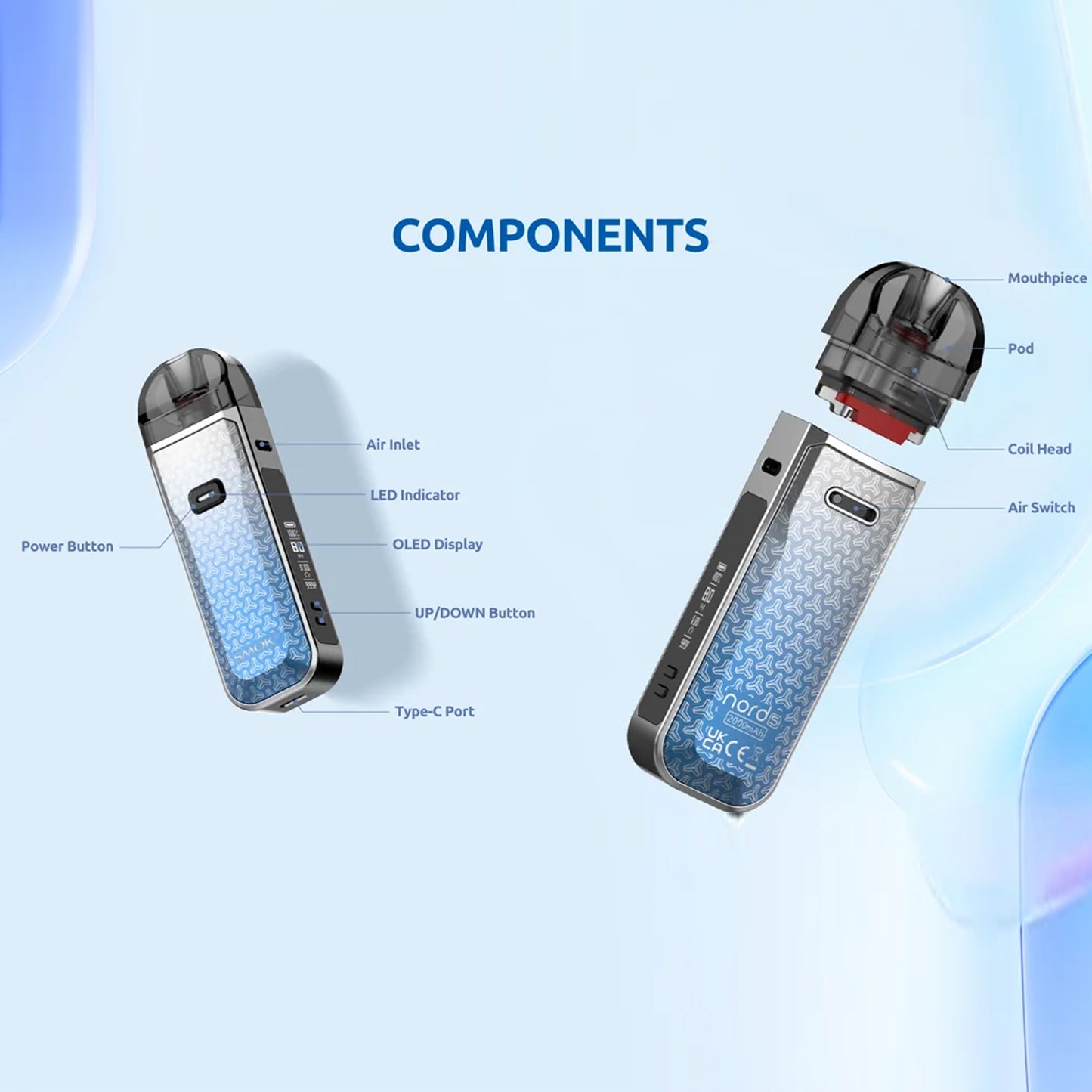 SMOK Nord 5 80W Pod Kit