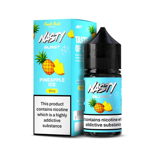 Nasty Burst - Pineapple Ice 50mg-/30ml Nic Salt.